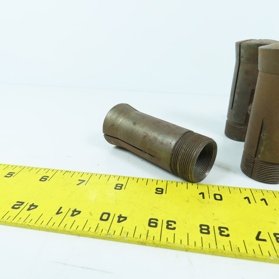 Hardinge Sutton 5C Round Collet Chuck Tool Holders 33/64 35/64" Lot Of 7