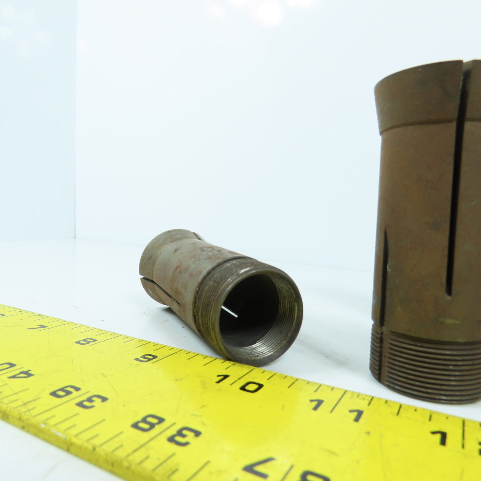 Hardinge Sutton 5C Round Collet Chuck Tool Holders 33/64 35/64" Lot Of 7