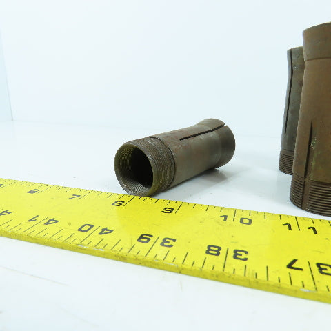 Hardinge Sutton 5C Round Collet Chuck Tool Holders 33/64 35/64" Lot Of 7