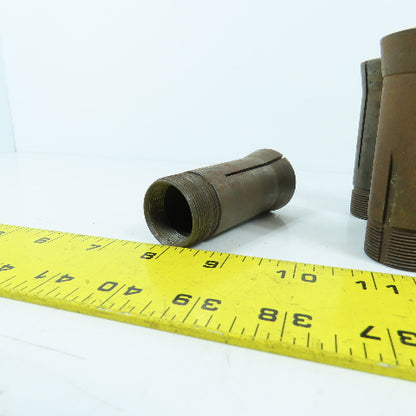 Hardinge Sutton 5C Round Collet Chuck Tool Holders 33/64 35/64" Lot Of 7