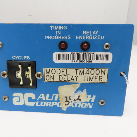 Autotech Corp. TM400N On Delay Timer