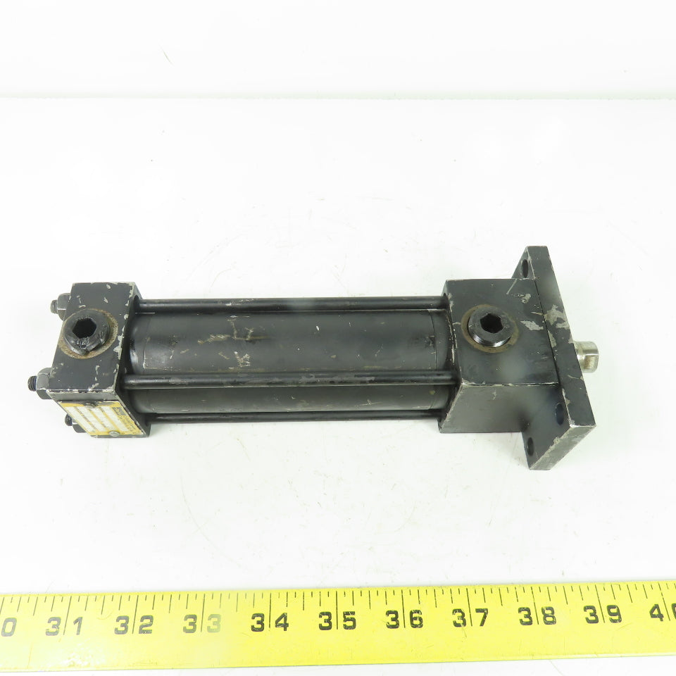 Parker J2AU19 Double Acting Hydraulic Cylinder 1.5" Bore 4" Stroke