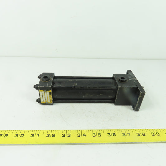 Parker J2AU19 Double Acting Hydraulic Cylinder 1.5" Bore 4" Stroke