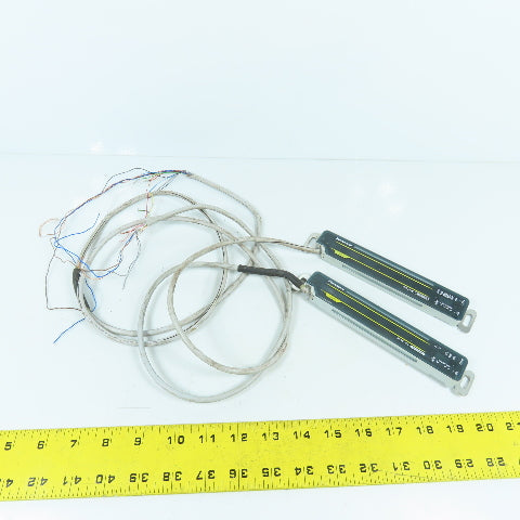 Panasonic SF4C-H8D SF4C-H8E Safety Light Curtain Receiver & Emitter Set Of 2