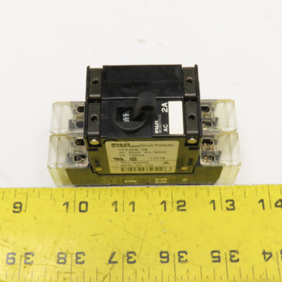Fuji Electric CP32EM/2W 2A Circuit Breaker 250V 50/60Hz