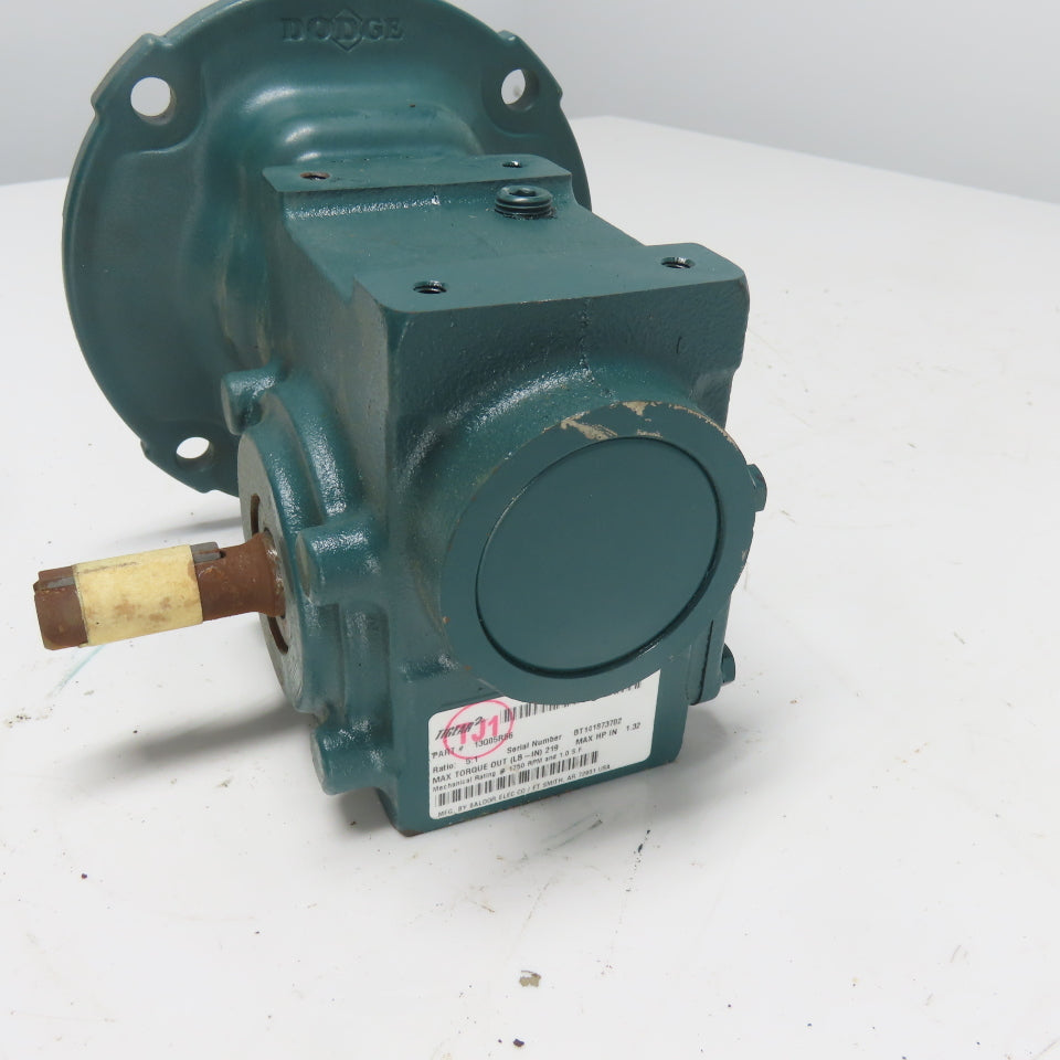 Dodge 13Q05R56 Tigear-2 5:1 Ratio Right Angle Worm Gear Reducer