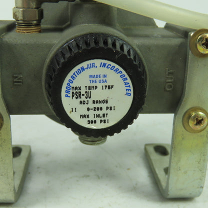 Proportion Air PSR-3U Pneumatic Pressure Regulator 300PSI 1/2" NPT