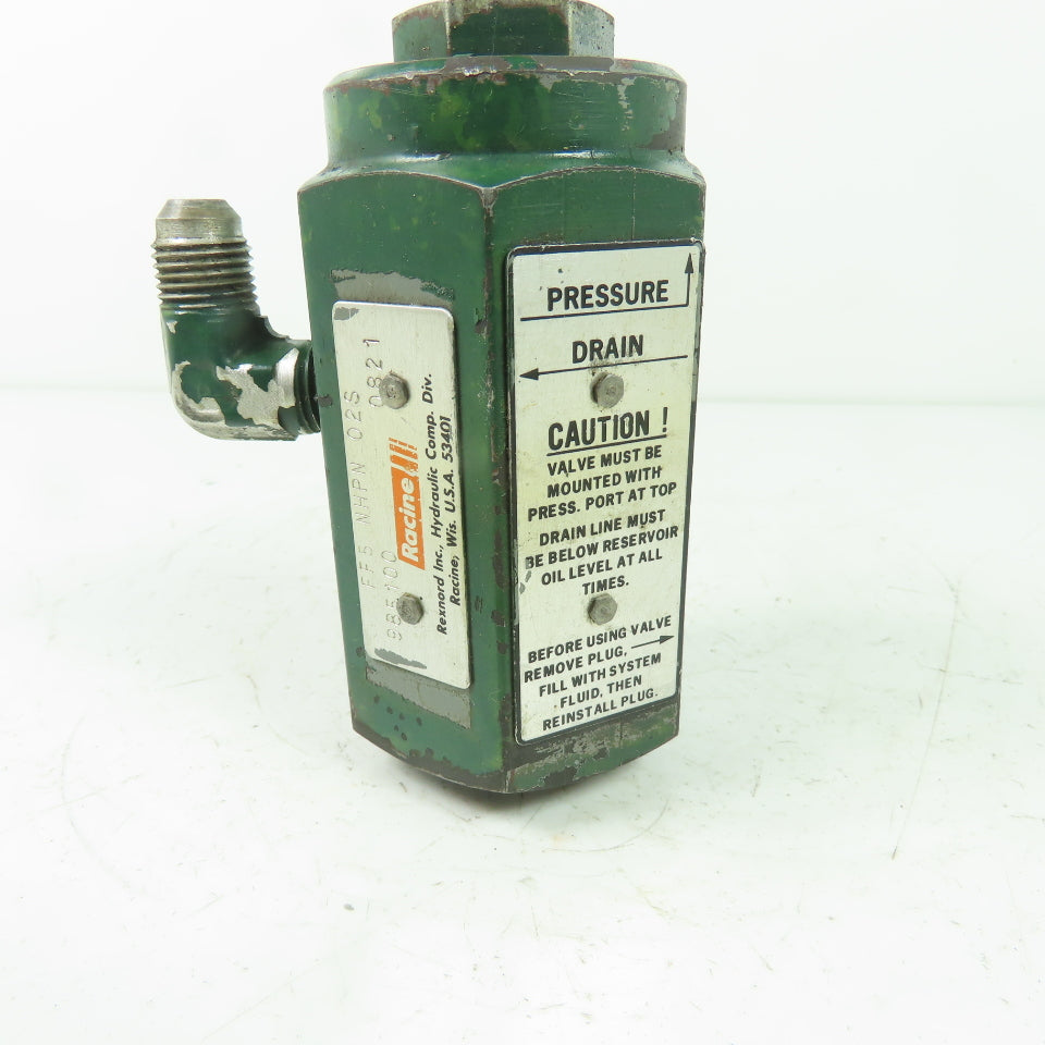 Racine FF5 NHPN 02S Air Bleed Valve 985100