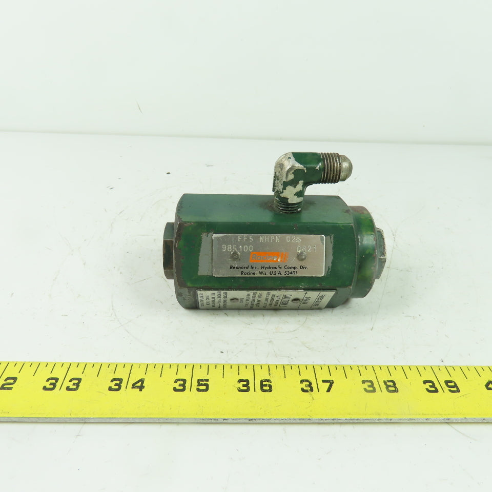 Racine FF5 NHPN 02S Air Bleed Valve 985100