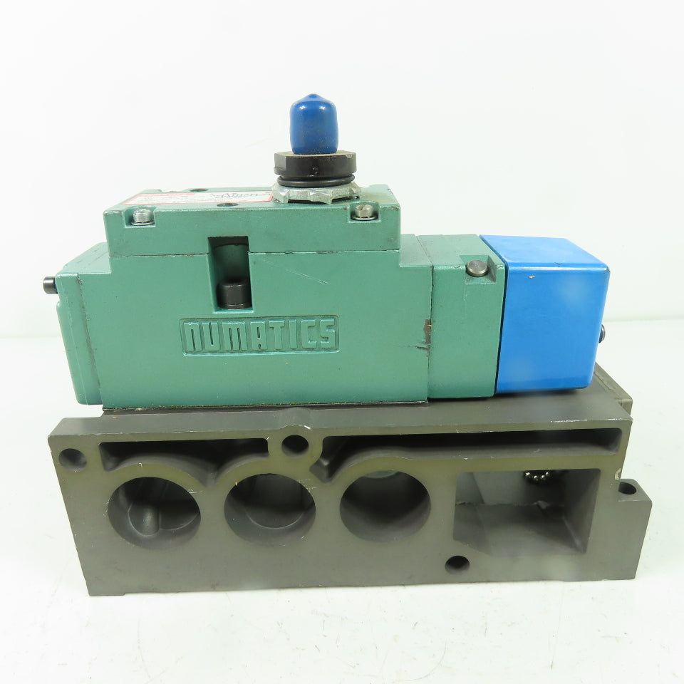 Numatics A13BA415RT47R Pneumatic Solenoid Valve 150PSIG 24VDC Coil W/ Manifold
