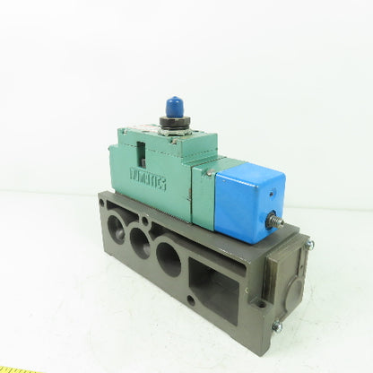 Numatics A13BA415RT47R Pneumatic Solenoid Valve 150PSIG 24VDC Coil W/ Manifold