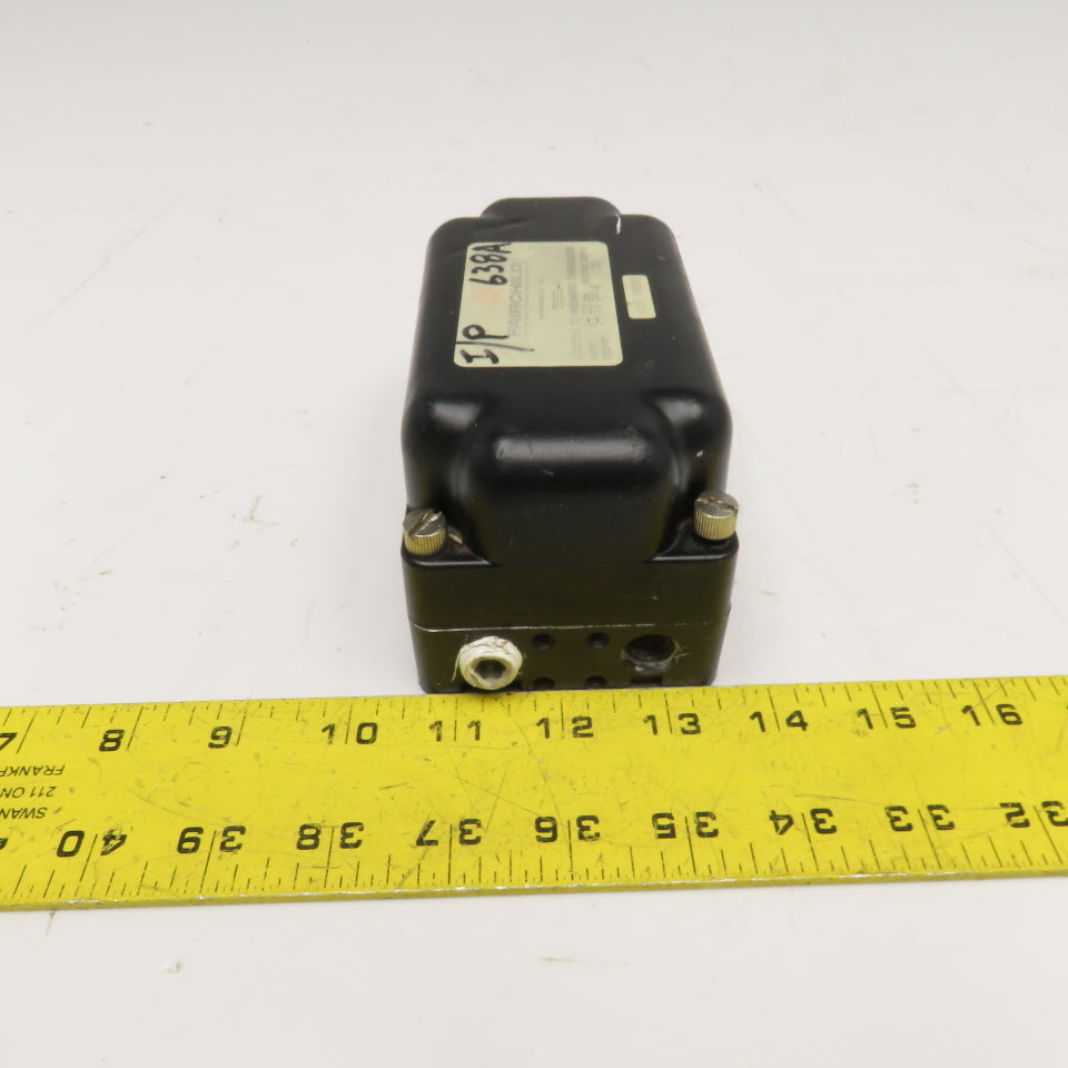 Fairchild T5221-4 Electric To Pneumatic Transducer 4-20mA 3-15PSIG 1/4" NPT