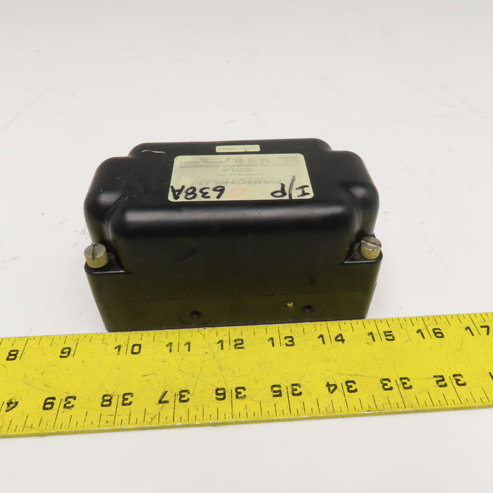 Fairchild T5221-4 Electric To Pneumatic Transducer 4-20mA 3-15PSIG 1/4" NPT