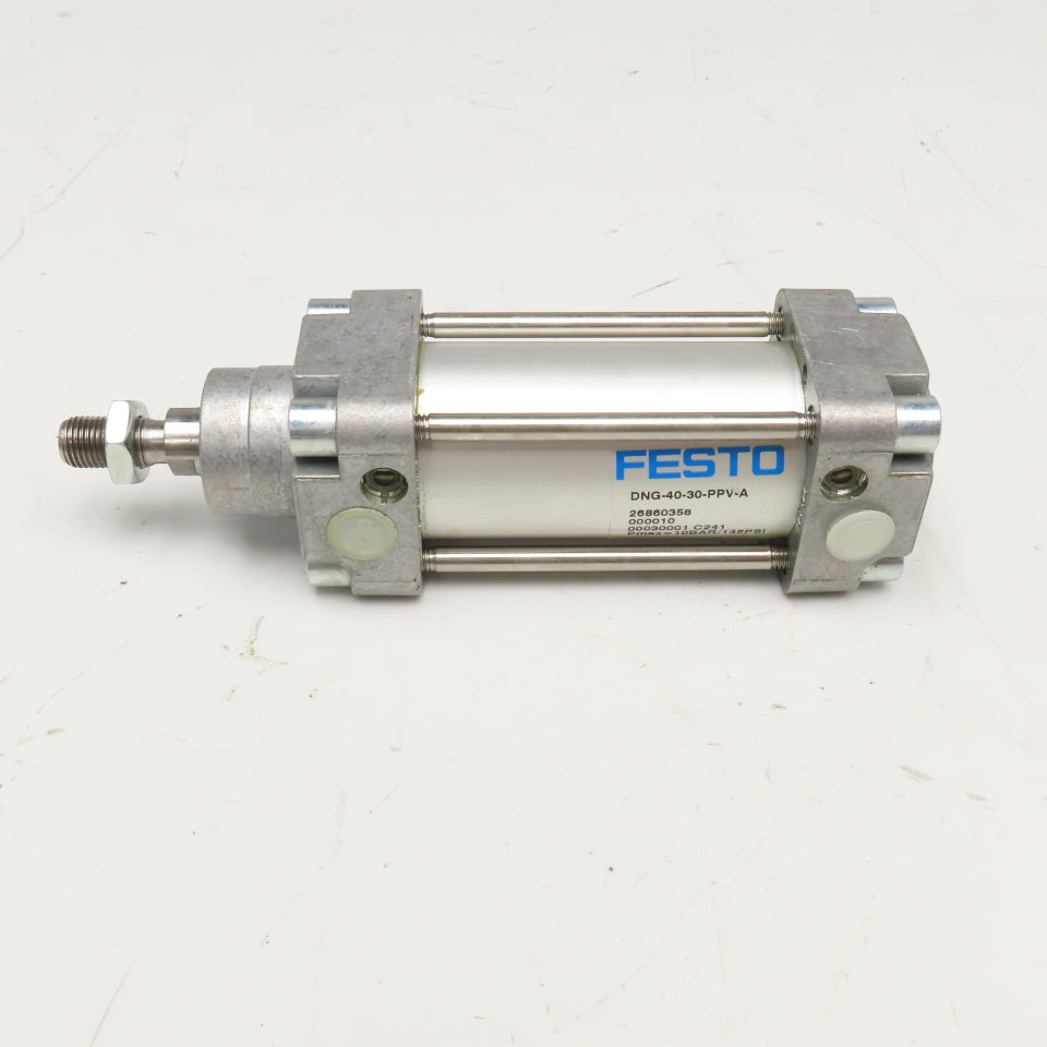 Festo DNG-40-30-PPV-A 40mm Bore 30mm Stroke Double Acting Air Cylinder