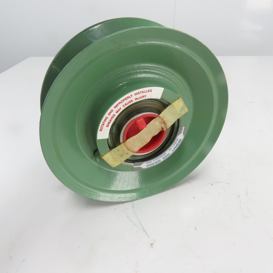 Wespatt Rope Sheaves Pulley Sheave 9" OD 1-15/16" Bore 3" Wide