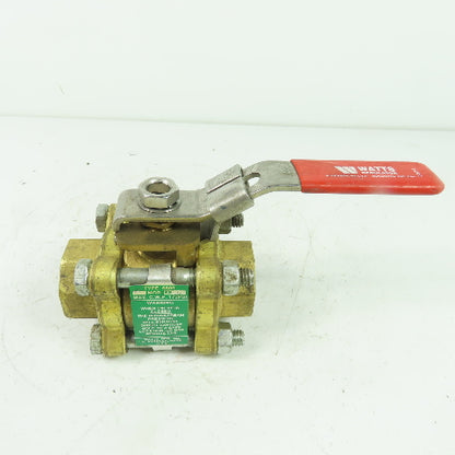 Watts Type 6800 3/4" Brass Ball Valve SELC 175PSI