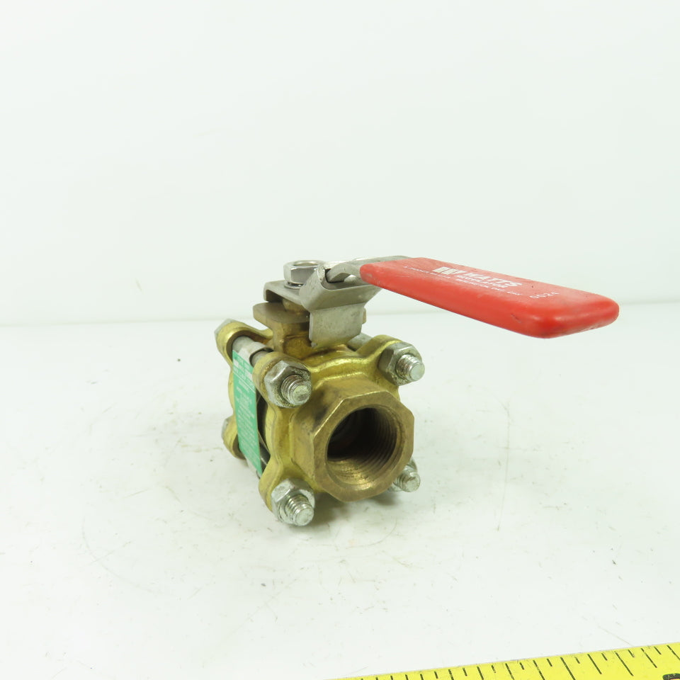 Watts Type 6800 3/4" Brass Ball Valve SELC 175PSI