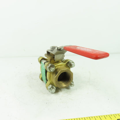 Watts Type 6800 3/4" Brass Ball Valve SELC 175PSI