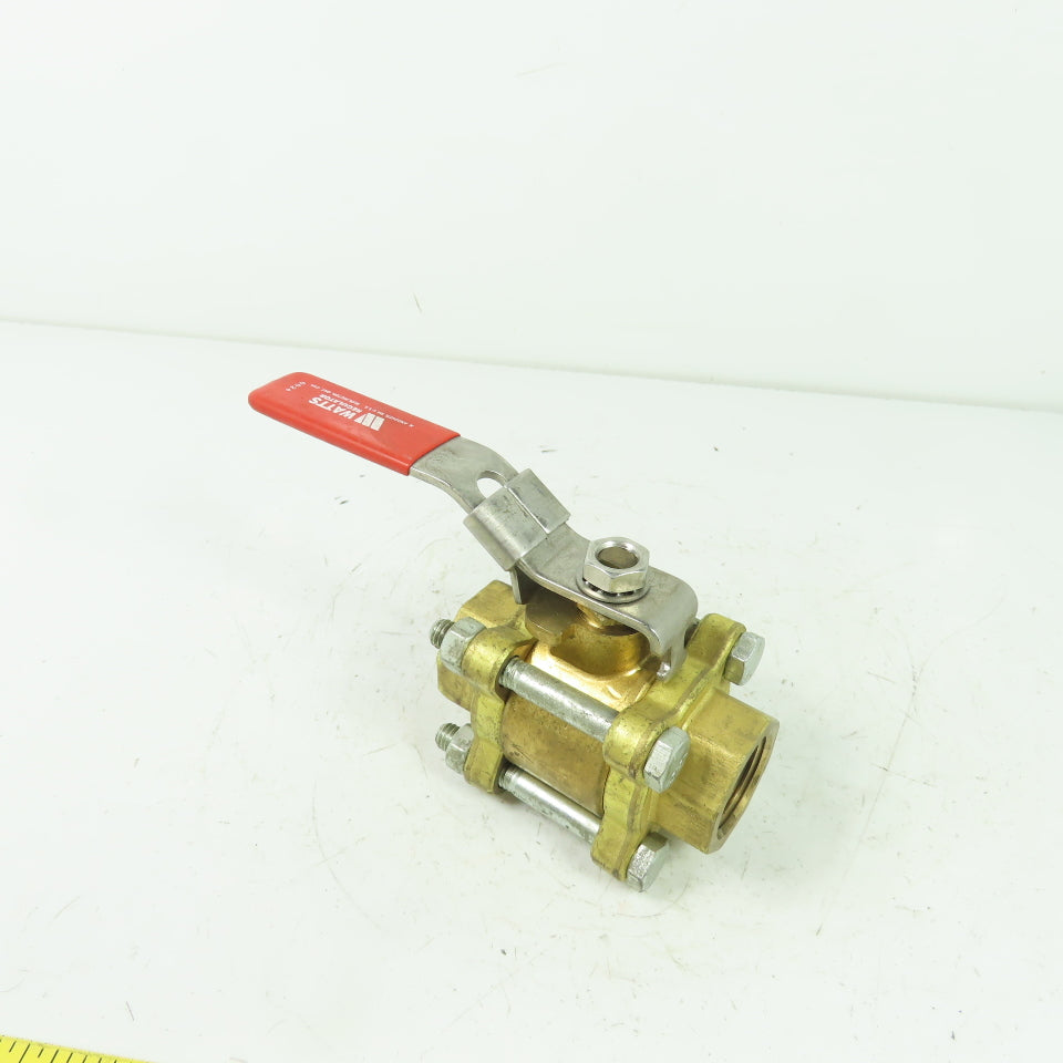 Watts Type 6800 3/4" Brass Ball Valve SELC 175PSI