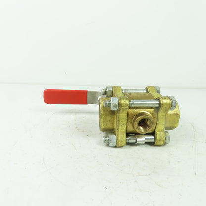 Watts Type 6800 3/4" Brass Ball Valve SELC 175PSI