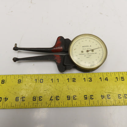 Thomas C Wilson Model 8 .80-1.20" Hole Mike Inside Micrometers