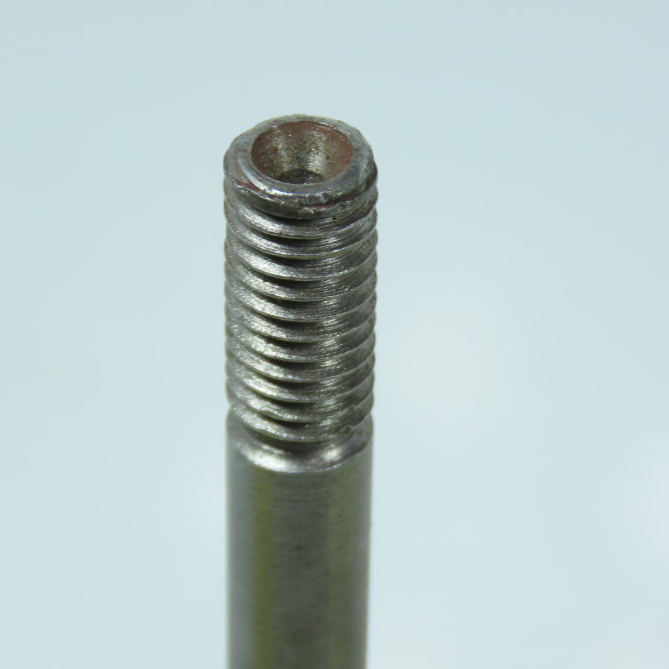 1-1/8"-7 Left Hand Buffer Shaft Extension Adapter x 3/8"-16 6-3/8" OAL