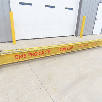 1 Ton Wall-Mount Overbraced Tie-Rod Jib Crane 244" Swing 220" Travel