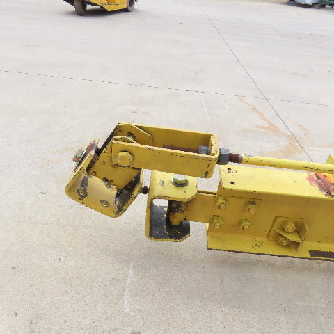 1 Ton Wall-Mount Overbraced Tie-Rod Jib Crane 244" Swing 220" Travel