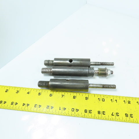 5/8"-11 x 3/8"-16 Steel Shaft Adapter Extension 6-1/2" Long Lot Of 3