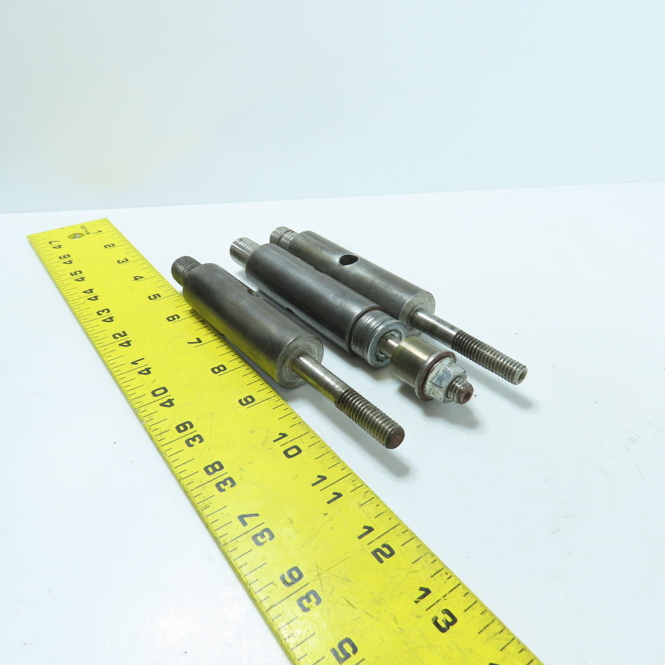 5/8"-11 x 3/8"-16 Steel Shaft Adapter Extension 6-1/2" Long Lot Of 3