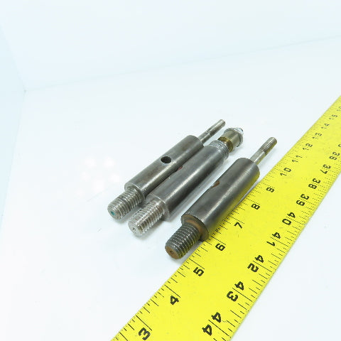 5/8"-11 x 3/8"-16 Steel Shaft Adapter Extension 6-1/2" Long Lot Of 3