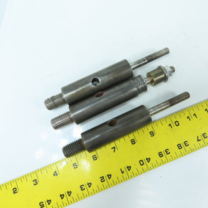 5/8"-11 x 3/8"-16 Steel Shaft Adapter Extension 6-1/2" Long Lot Of 3