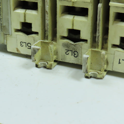Telemecanique J60A Class J 60A 3P Fused Panel Disconnect 600VAC (BROKEN MOUNTS)