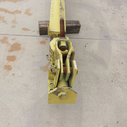 Abell-Howe 1/2 Ton Wall-Mount Overbraced Tie-Rod Jib Crane 244" Swing 227"Travel