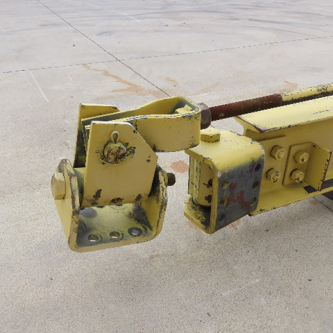 Abell-Howe 1/2 Ton Wall-Mount Overbraced Tie-Rod Jib Crane 244" Swing 227"Travel