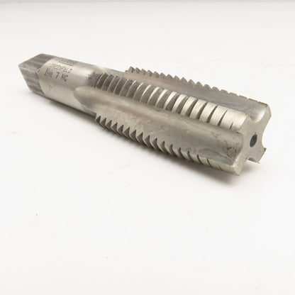 GTD 1-1/8"-7 NC Straight Flute Taper Tap