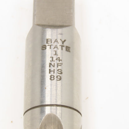 Bay State 1"-14 NF HS Straight Flute Fine Tread Plug Tap