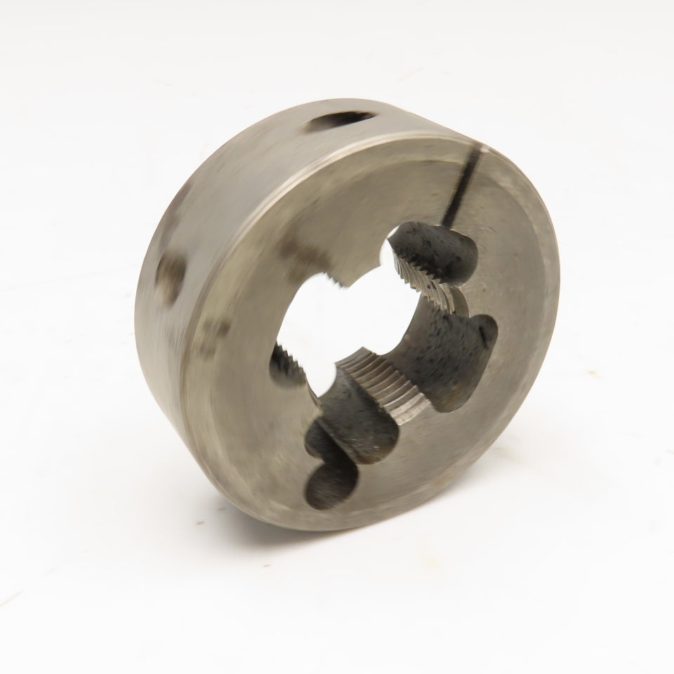 Thread Well 1-1/4"-12 NF Round Rethreading Die 3" OD