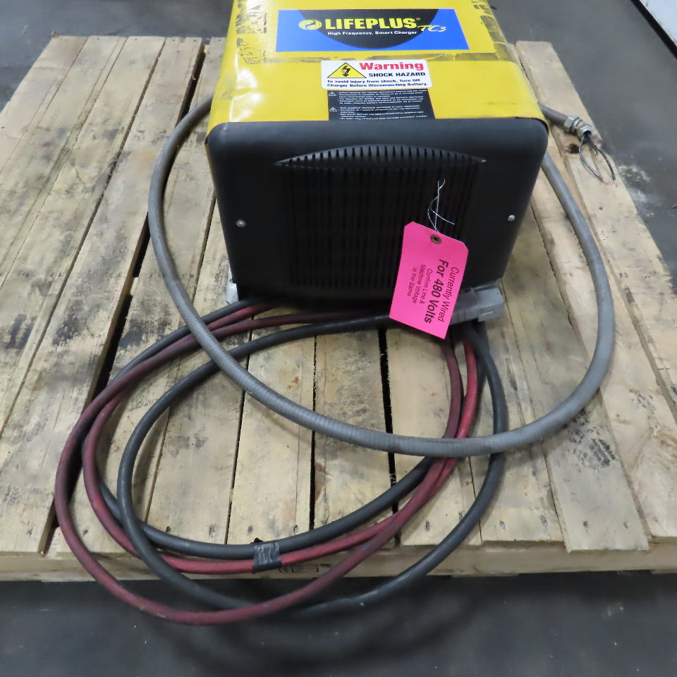 Hawker Lifeplus TC3 LP 6kW 3x480V Input 12, 24, 36V DC Forklift Battery Charger