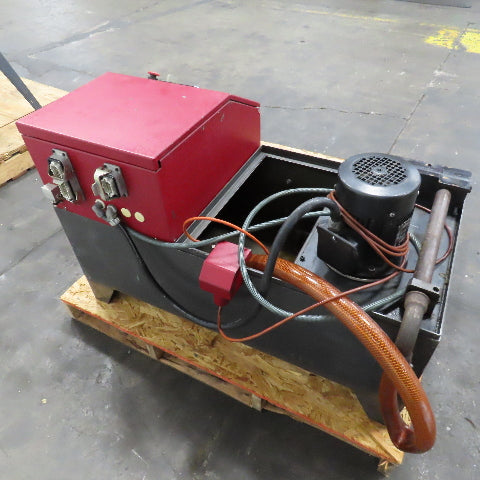 Sameca .55kW 200-575V 50/60Hz Coolant Pump 100 Liter 26 Gal Tested