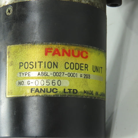 Fanuc A86L-0027-0001 Position Coder Encoder Unit