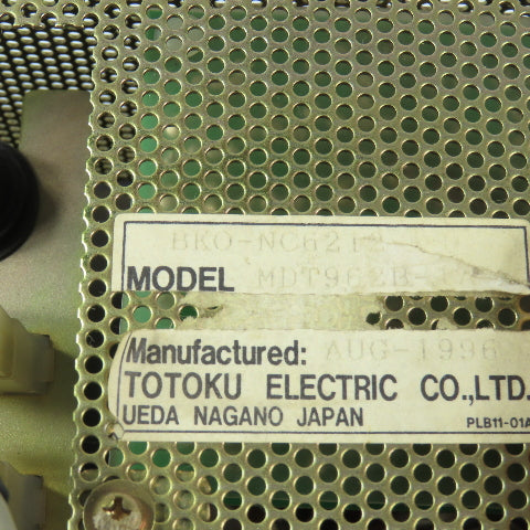 Mitsubishi Totoku MDT962B-1A 4MB913A Operator Control Panel & Display