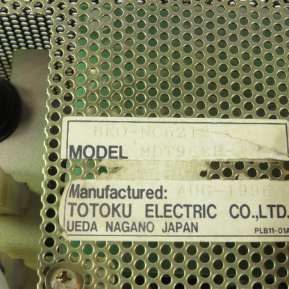 Mitsubishi Totoku MDT962B-1A 4MB913A Operator Control Panel & Display