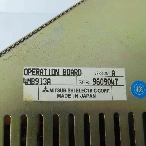 Mitsubishi Totoku MDT962B-1A 4MB913A Operator Control Panel & Display