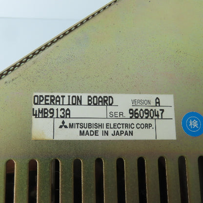 Mitsubishi Totoku MDT962B-1A 4MB913A Operator Control Panel & Display