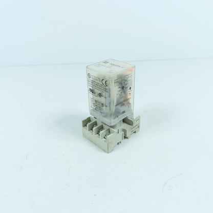 Square D 8501KPD12V51 Ser F 8-Pin Plug-In Power Relay 12V DC Coil 12A 120/240VAC