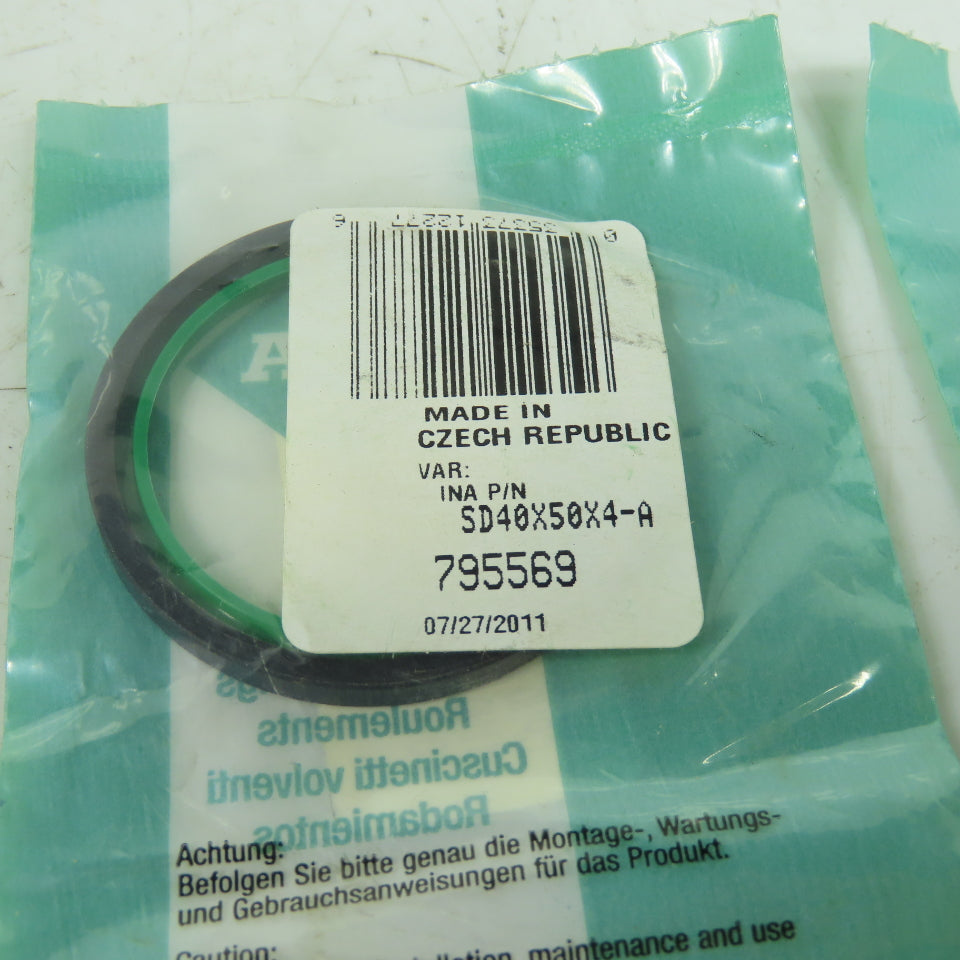 INA SD40X50X4-A Oil Seal 795569 Lot Of 5