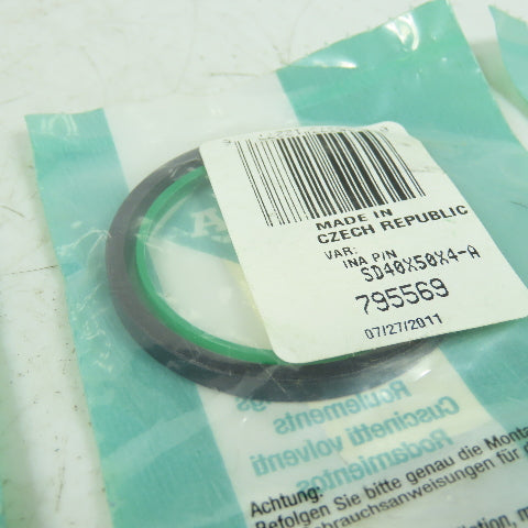 INA SD40X50X4-A Oil Seal 795569 Lot Of 5