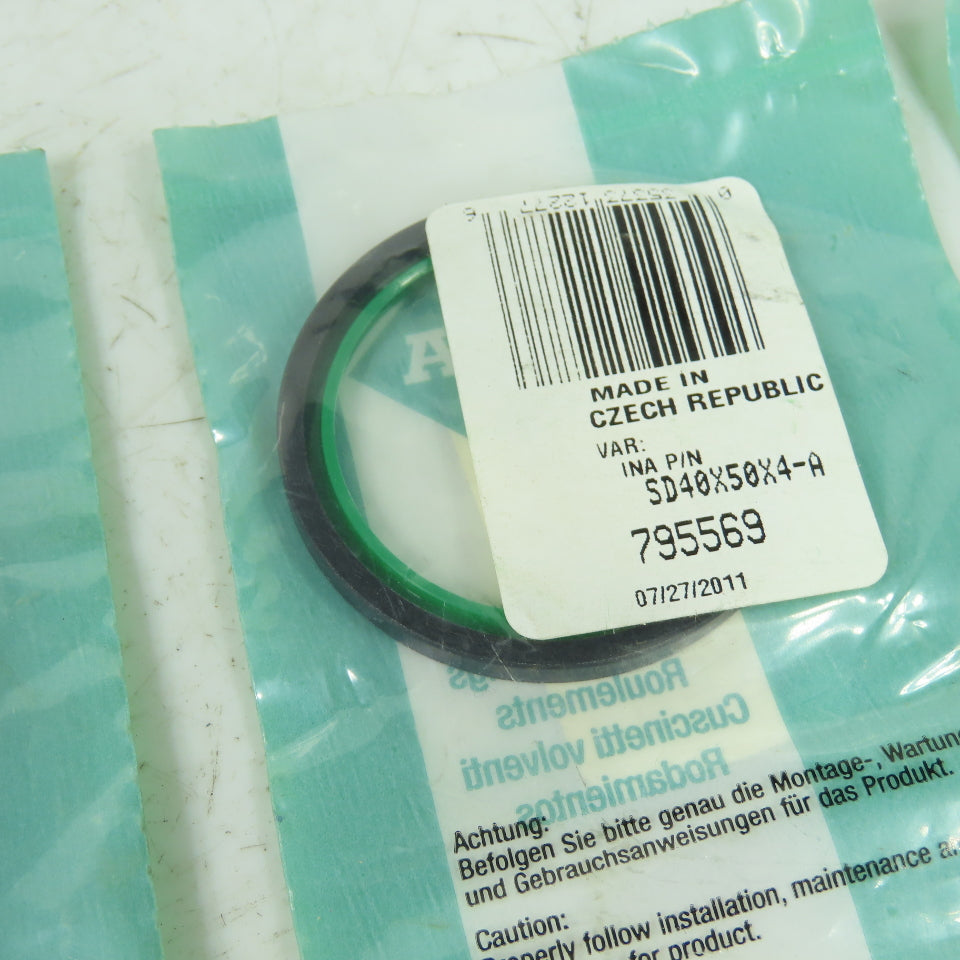 INA SD40X50X4-A Oil Seal 795569 Lot Of 5