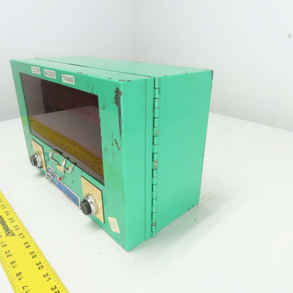 Electro-Matic EMBD12345 Broadcast Display Control Panel 20 Chars x .7" Per Line